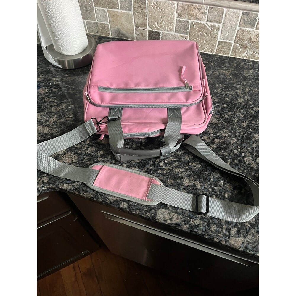Pink Binder Book Bag